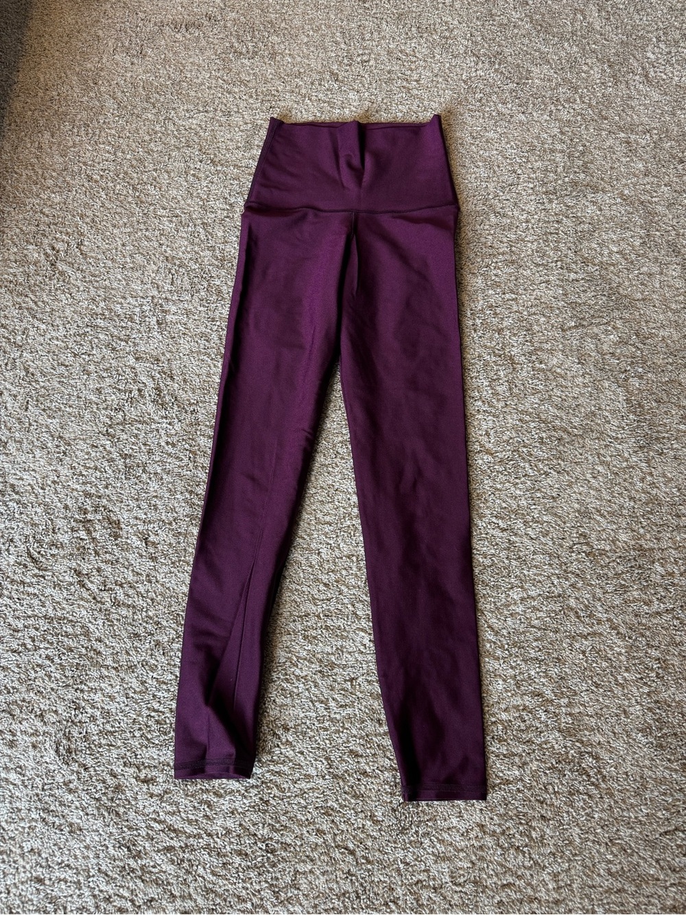 Emily Hsu Designs Plum High-Waist Leggings